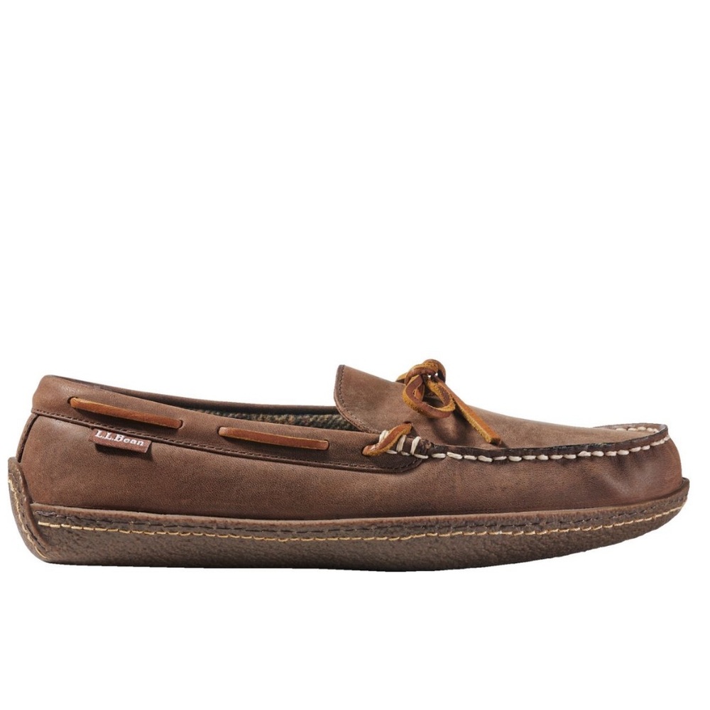 L.L. Bean Brown Leather Loafers